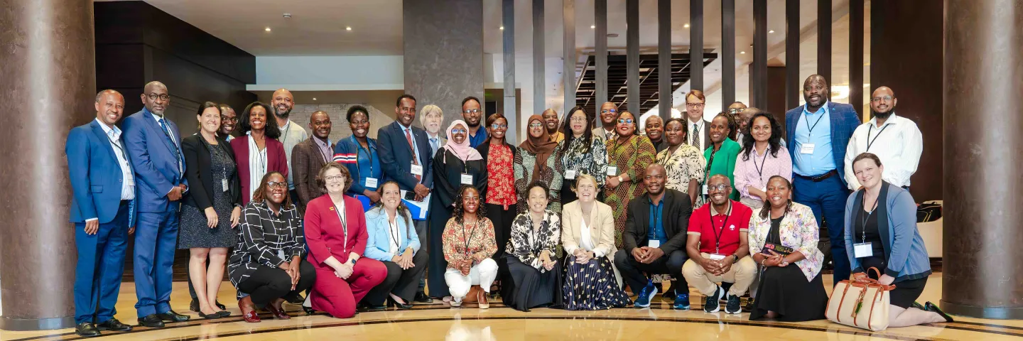 A group photo of people at NCCN