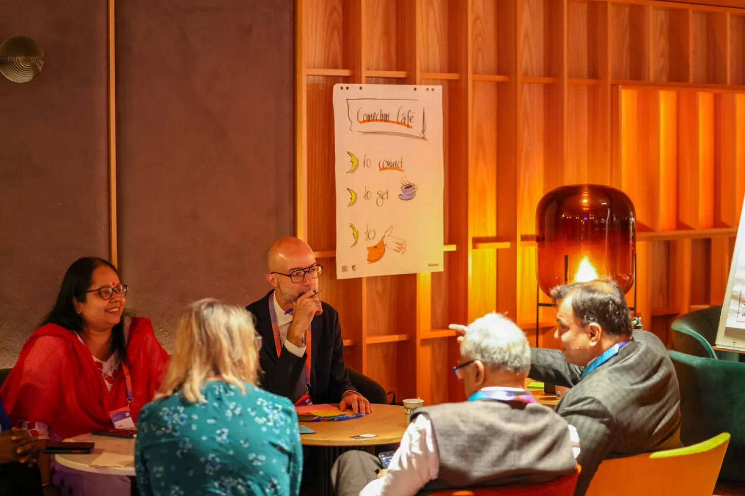 Connection café at the World Cancer Congress 2022