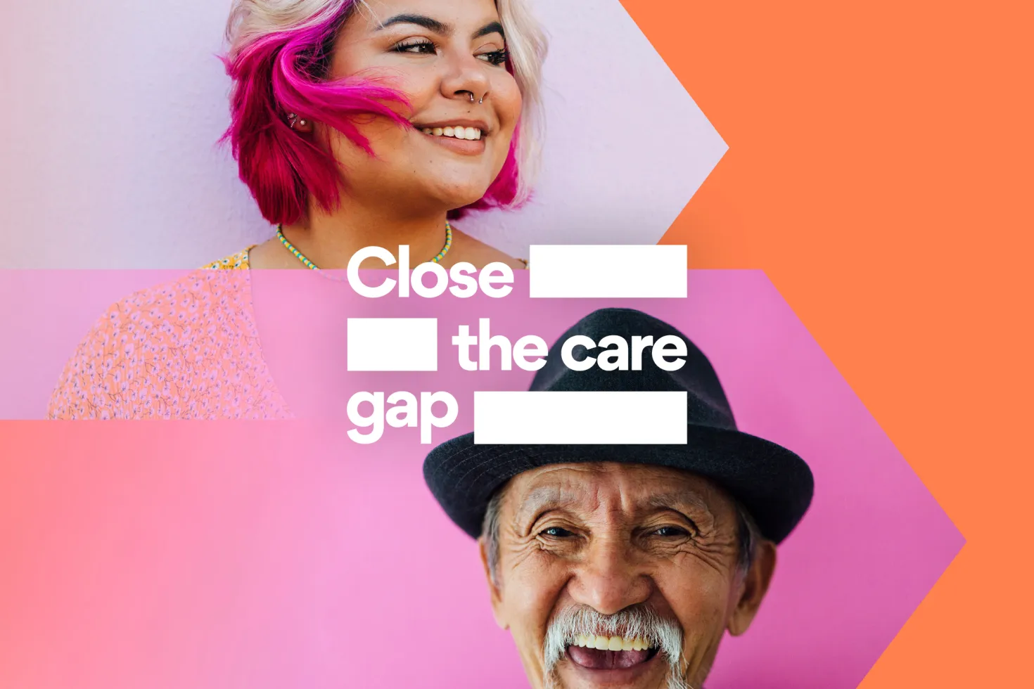 World Cancer Day – Close the care gap banner orange