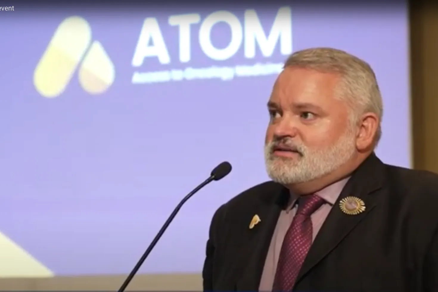 Dr Dan Milner, Executive Director of the Access to Oncology Medicines (ATOM) Coalition