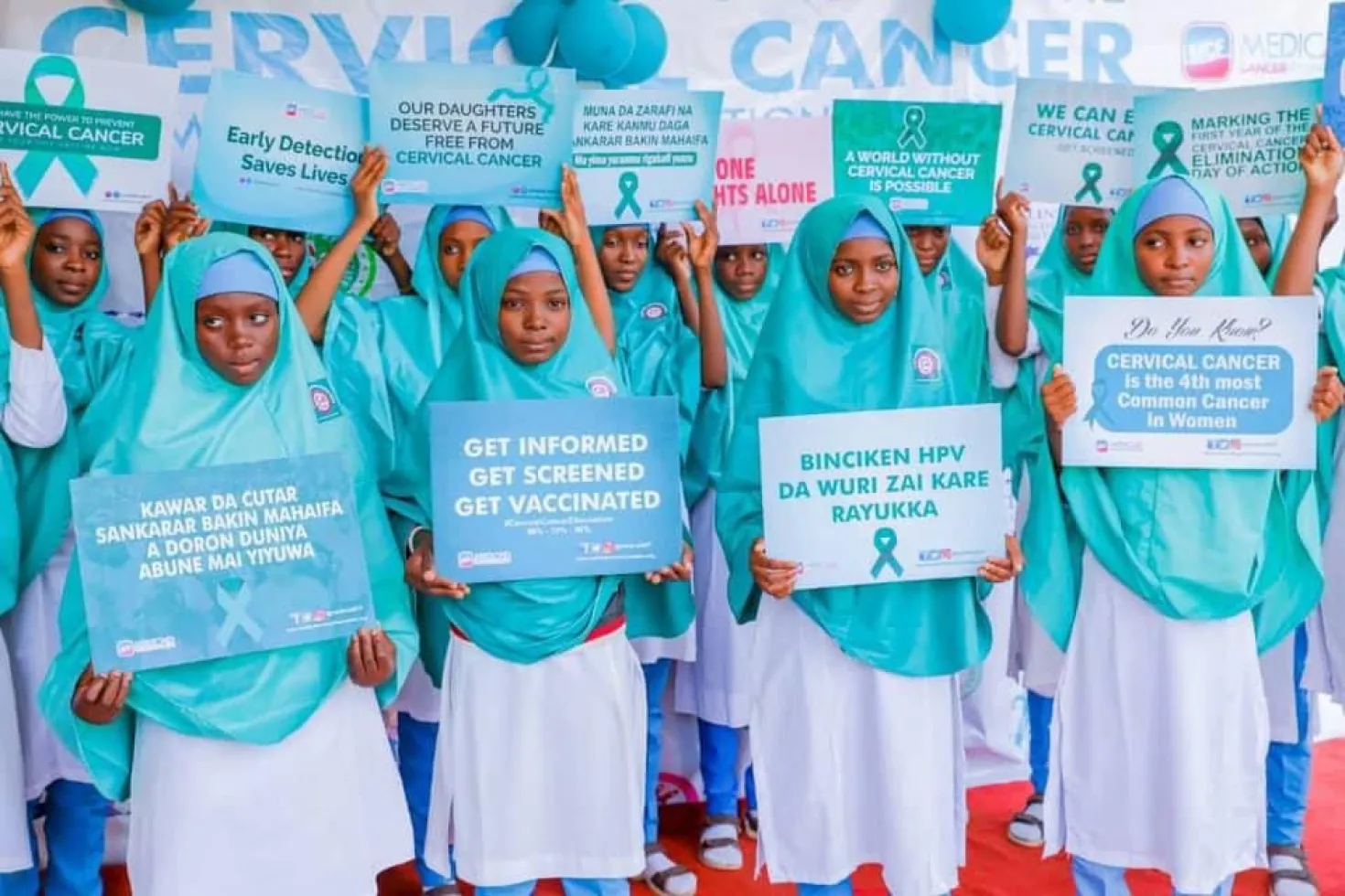Girls HPV vaccination Nigeria 