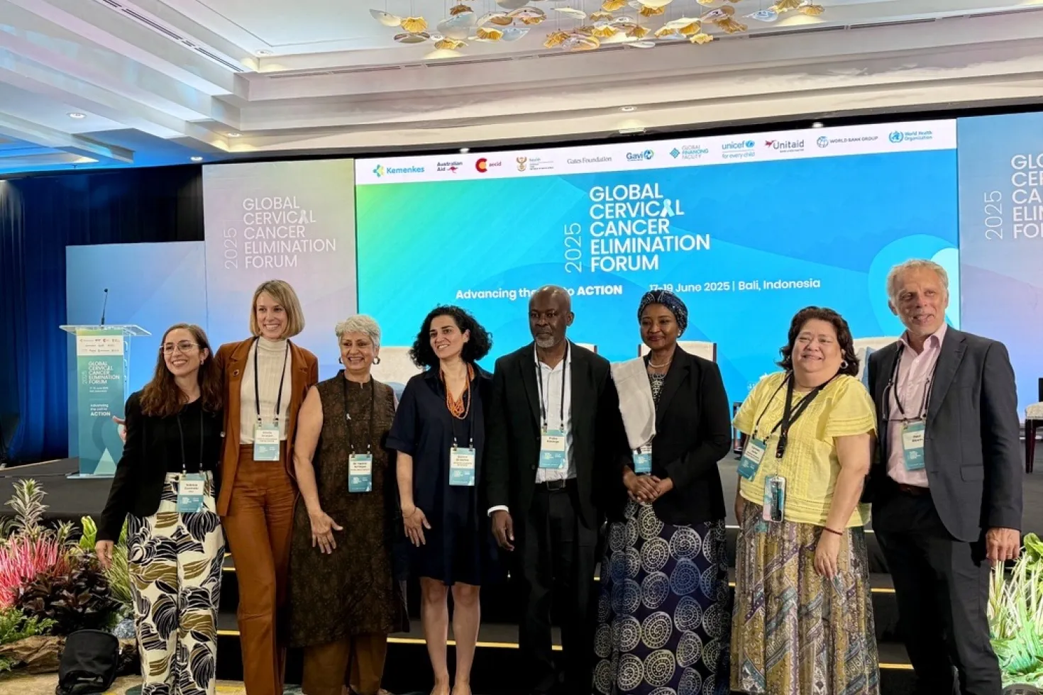 Global Cervical Cancer Elimination Forum in Bali