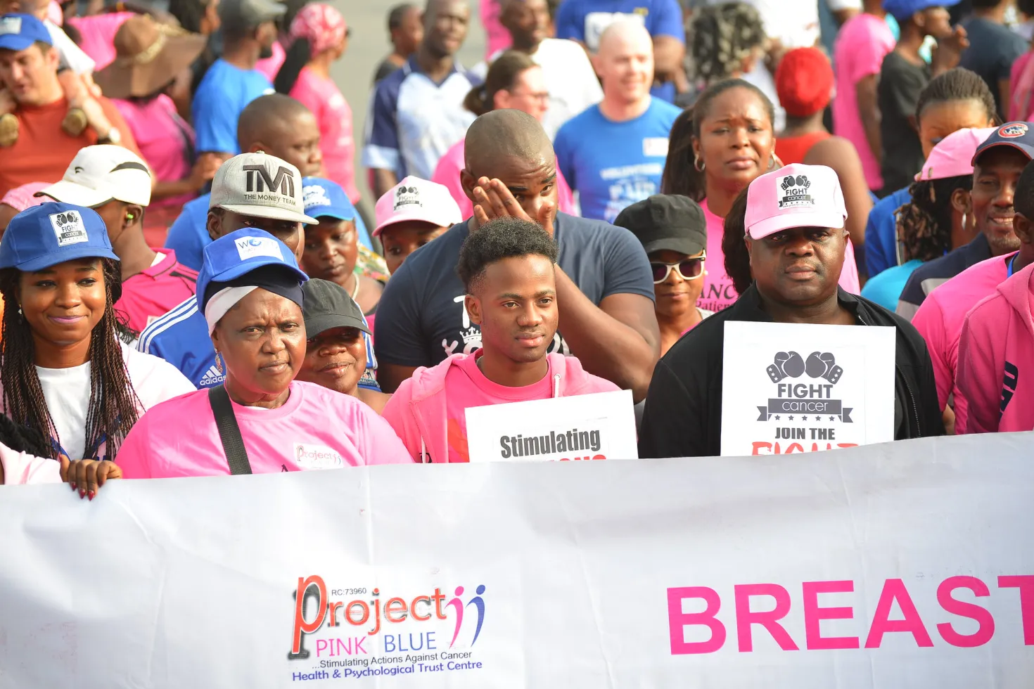 Pink Blue Nigeria