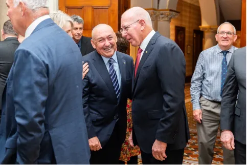 UICC's President recognition by Australia’s Governor-General