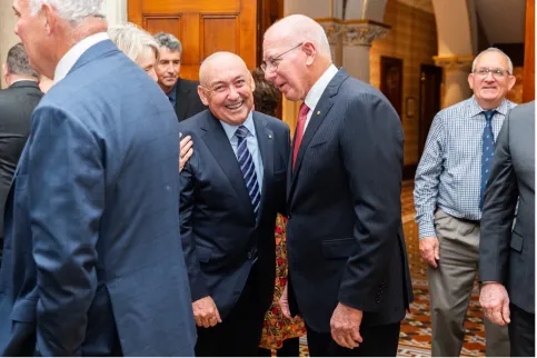 UICC's President recognition by Australia’s Governor-General