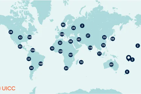 UICC Map of members