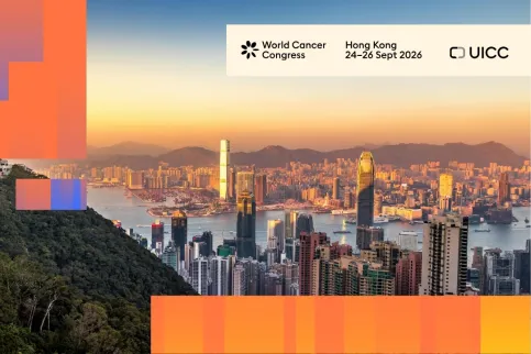 Picture of Hong Kong with World Cancer Congress 2026 branding
