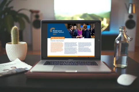 Read the 2017 World Cancer Leaders' Summit Report