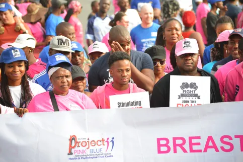 Pink Blue Nigeria