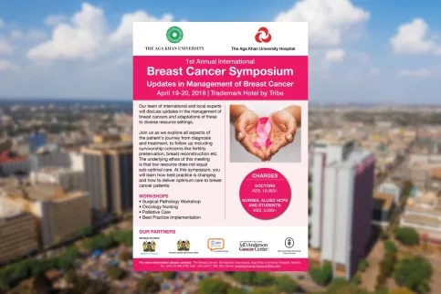 Breast Cancer Symposium organised by Aga Khan University