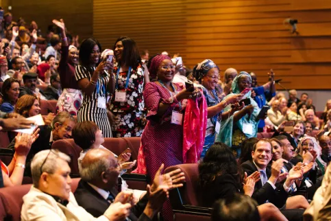 Celebrations at the 2018 General Assembly and awards ceremony, which took place in conjunction with the 2018 World Cancer Congress in Kuala Lumpur, Malaysia