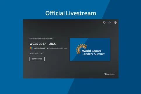 Watch the livestream