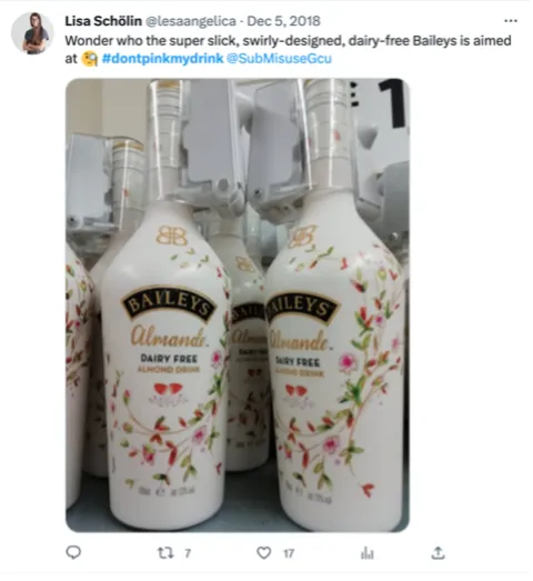 Example of tweet