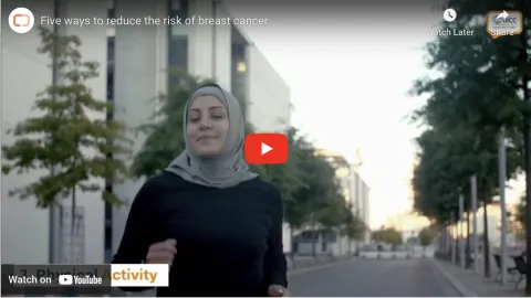 Video: five ways to reduce breast cancer