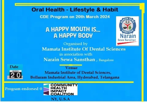 Happy mouth Happy body flyer