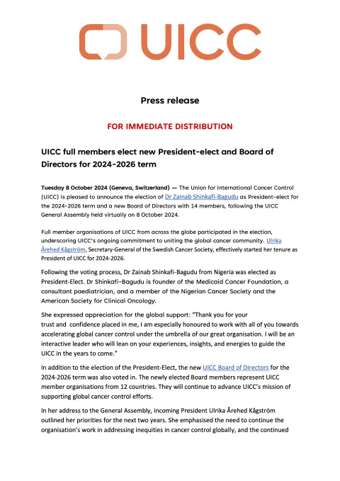 UICC GA 2024 Press release thumbnail