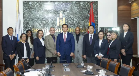 ATOM Coalition Secretariat and partners met with the Minister of Health, Mongolia