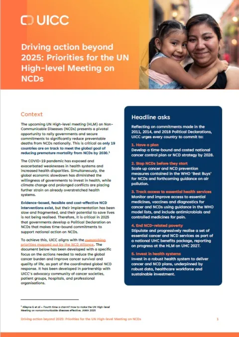 UN HLM asks 2025