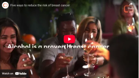 Five ways to reduce the risk of breast cancer