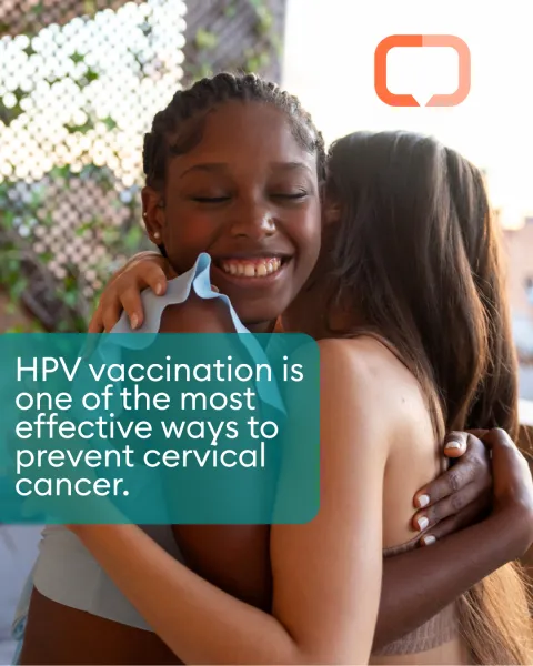 Cervical cancer Social media card 2