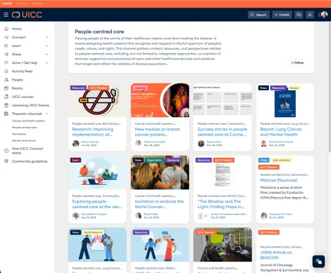 UICC Connect People-centred care channel