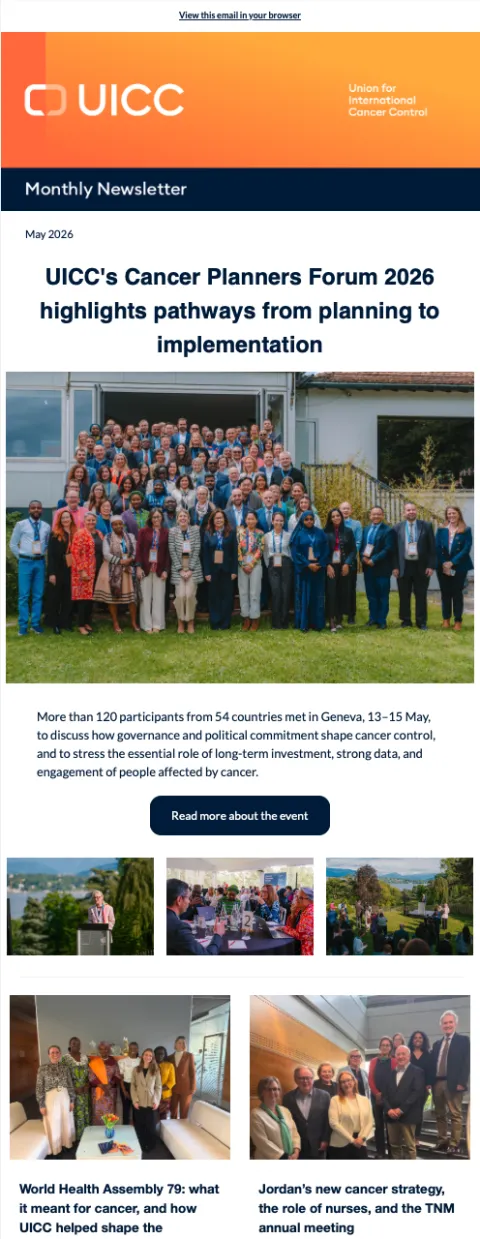 UICC Monthly Newsletter - May 2026