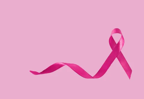 Breast Cancer Awareness Month Pink ribbon