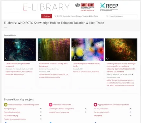 WHO FCTC eLibrary WHO FCTC eLibrary