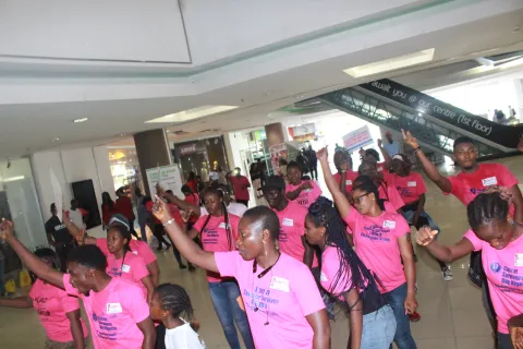 Pink Blue Nigeria