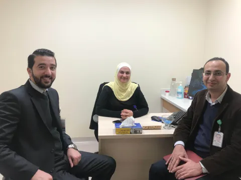 Young Leader, Ahmed Hefnawy, King Hussein Cancer Center, Gynecology, Womens Health