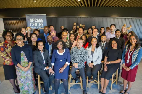 McCabe Centre for Law & Cancer Alumni group photo Australia