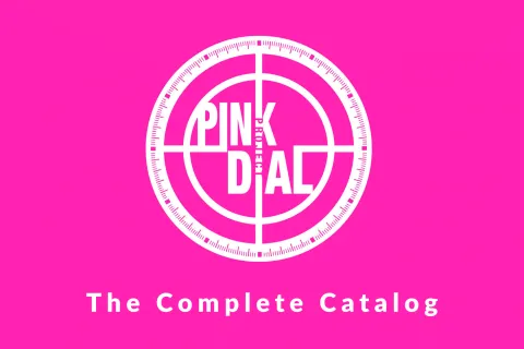 Logo of the Pink Dial Project, a charity auction of watches to fundraise for breast cancer