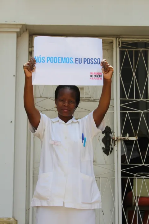 Celeste Machava, MCH Nurse in Alto-Maé H.F. Maputa, Moçambique