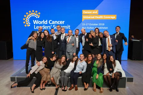 UICC Staff at the 2019 World Cancer Leaders' Summit in Nur-Sultan, Kazakhstan UICC Staff at the 2019 World Cancer Leaders' Summit in Nur-Sultan, Kazakhstan