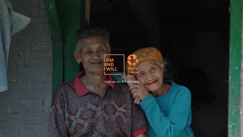 World Cancer Day - Elderly couple