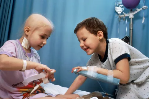 Cancer is the leading cause of death for children. 80% of children with cancer survive in high-income countries, only 20% in low- and middle-income countries. Cancer is the leading cause of death for children. 80% of children with cancer survive in high-income countries, only 20% in low- and middle-income countries.