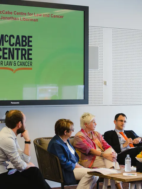 people gathering at 2014 World Cancer Congress – Melbourne, Australia