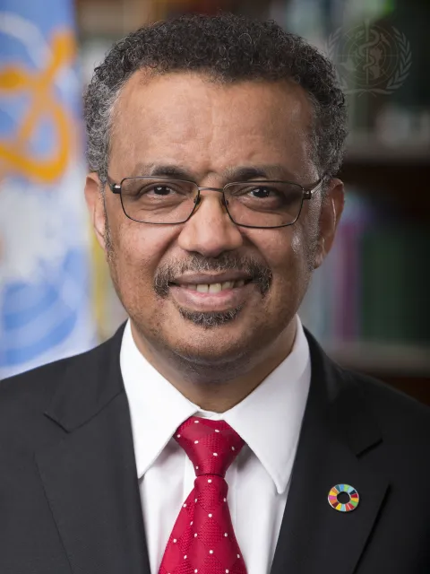 Dr Tedros, Director-General, WHO