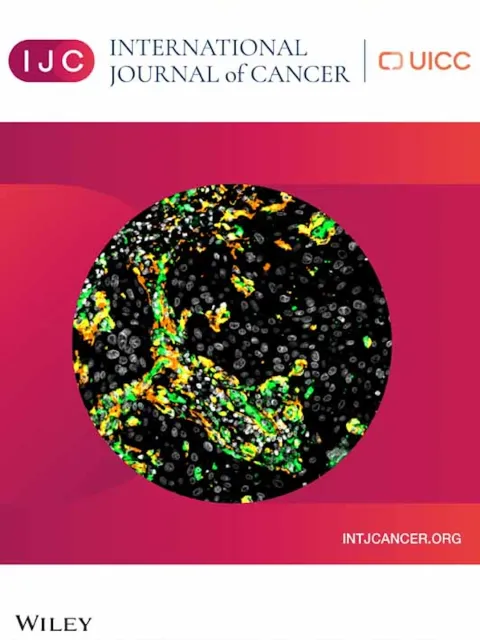 cover of the International Journal of Cancer