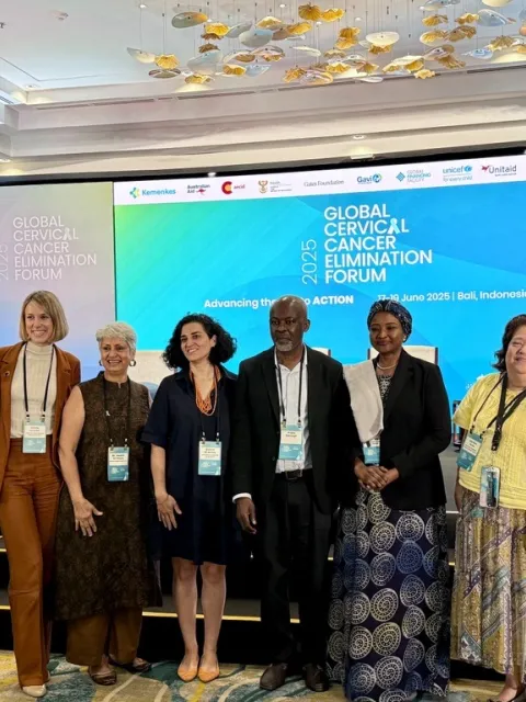 Global Cervical Cancer Elimination Forum in Bali