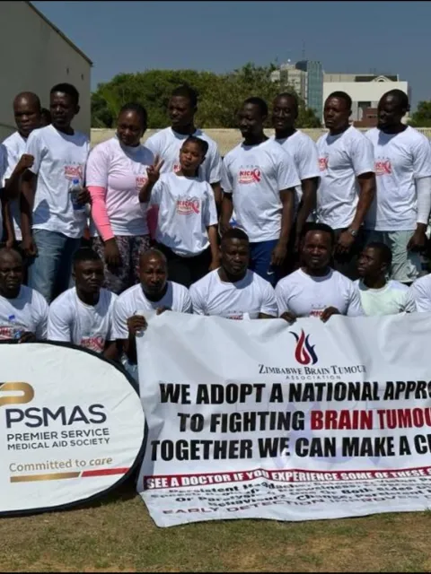 Diverse group of young African adults