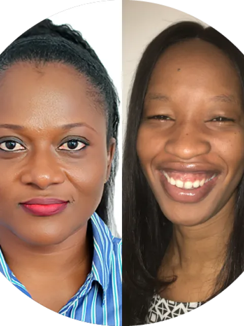 Dr Aba Scott and Dr Melinda Mushonga, Clinical Oncologists