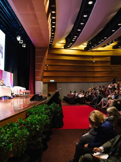 Plenary during the 2018 World Cancer Congress