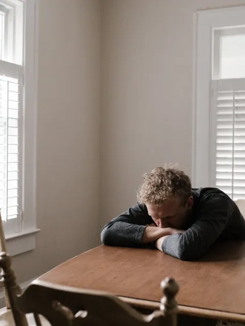 Man with mental health issues