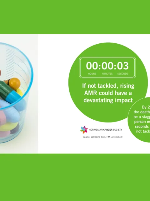 Norwegian Cancer Society's AMR campaign