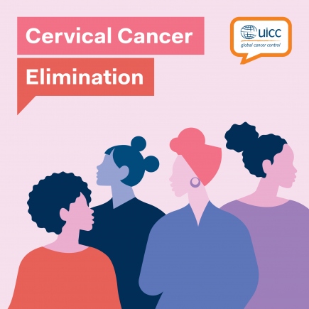 Social media post on cervical cancer elimination