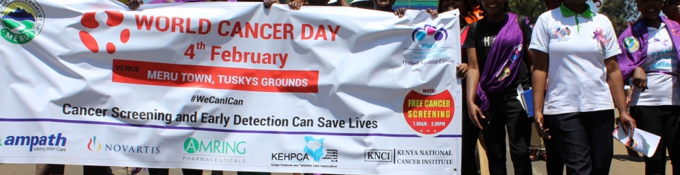Community walk on World Cancer Day