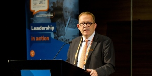 Dr Cary Adams, CEO of UICC