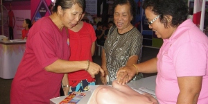 Sarawak Breast Cancer Support Group (SBCSG) - 2012 Sri Aman Breast Cancer Awareness Road Show